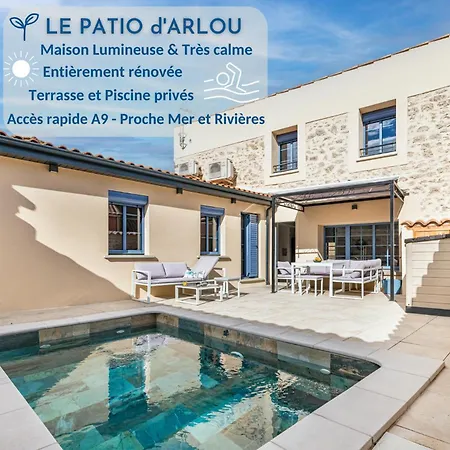 Le Patio D'arlou, Maison De Caractere Willa